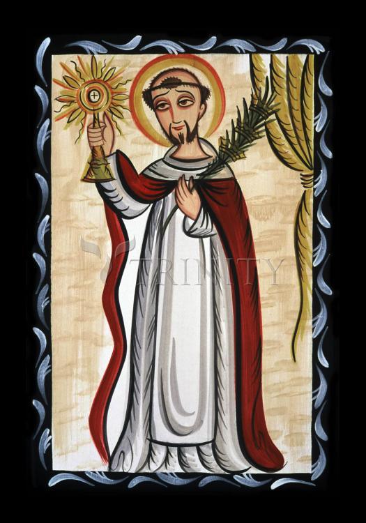 St. Raymond Nonnatus - Holy Card by Br. Arturo Olivas, OFS - Trinity Stores