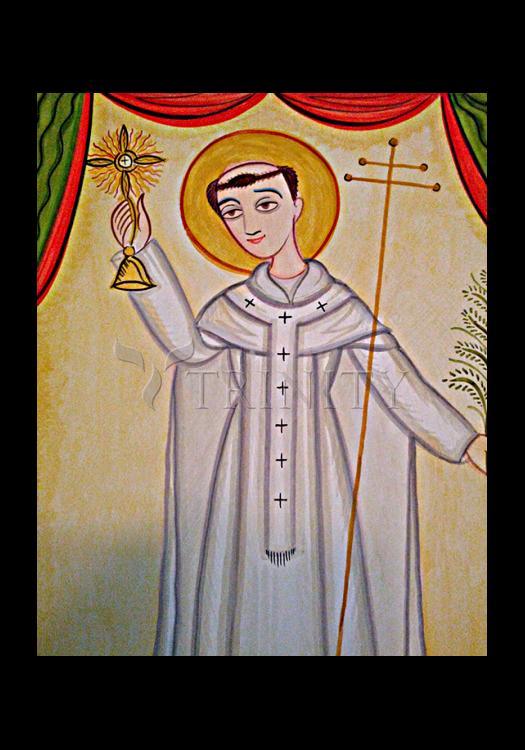 St. Norbert - Holy Card by Br. Arturo Olivas, OFS - Trinity Stores