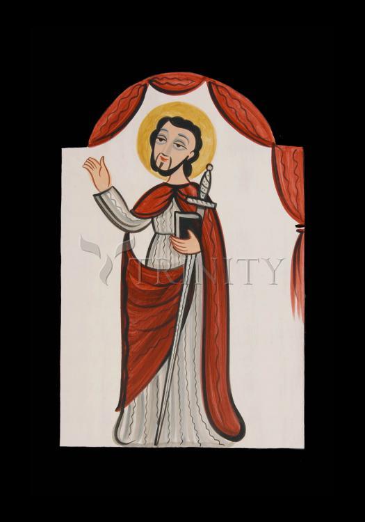 St. Peter - Holy Card by Br. Arturo Olivas, OFS - Trinity Stores