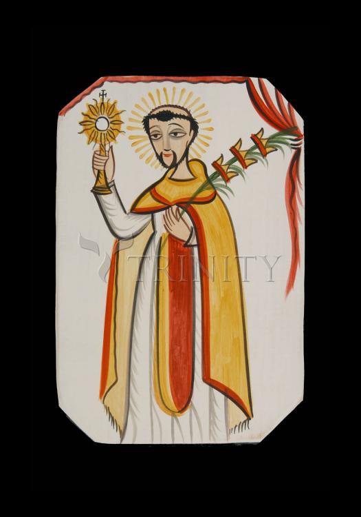St. Raymond Nonnatus - Holy Card by Br. Arturo Olivas, OFS - Trinity Stores
