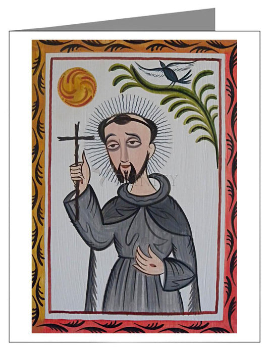 St. Francis of Assisi - Note Card by Br. Arturo Olivas, OFS - Trinity Stores