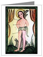 Note Card - St. Sebastian by A. Olivas