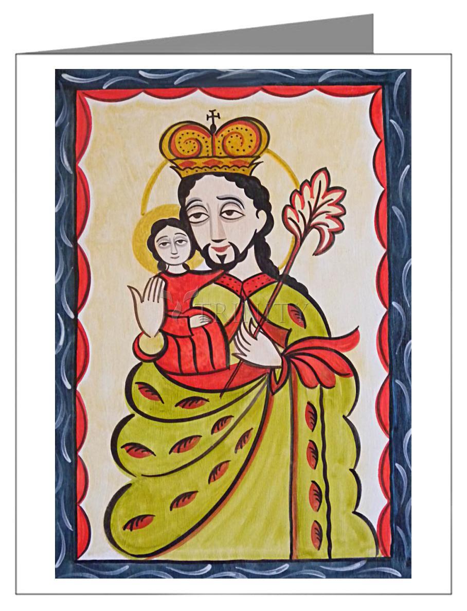 St. Joseph - Note Card Custom Text by Br. Arturo Olivas, OFS - Trinity Stores