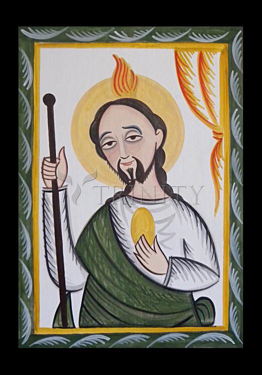 St. Jude - Holy Card by Br. Arturo Olivas, OFS - Trinity Stores
