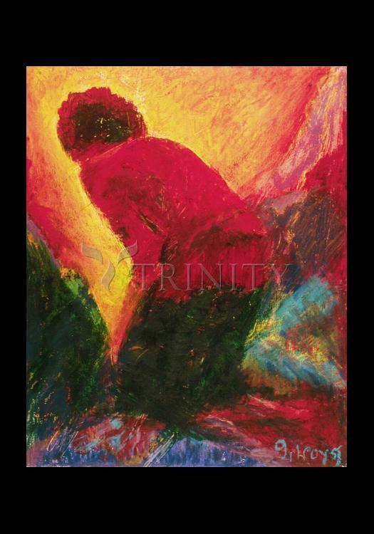 Annunciation - Holy Card by Fr. Bob Gilroy, SJ - Trinity Stores