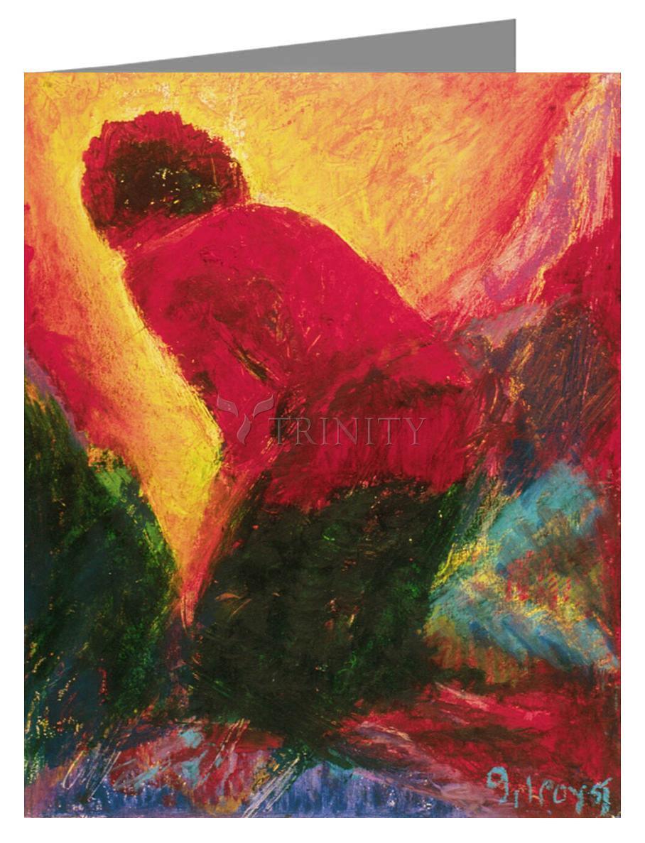 Annunciation - Note Card Custom Text by Fr. Bob Gilroy, SJ - Trinity Stores