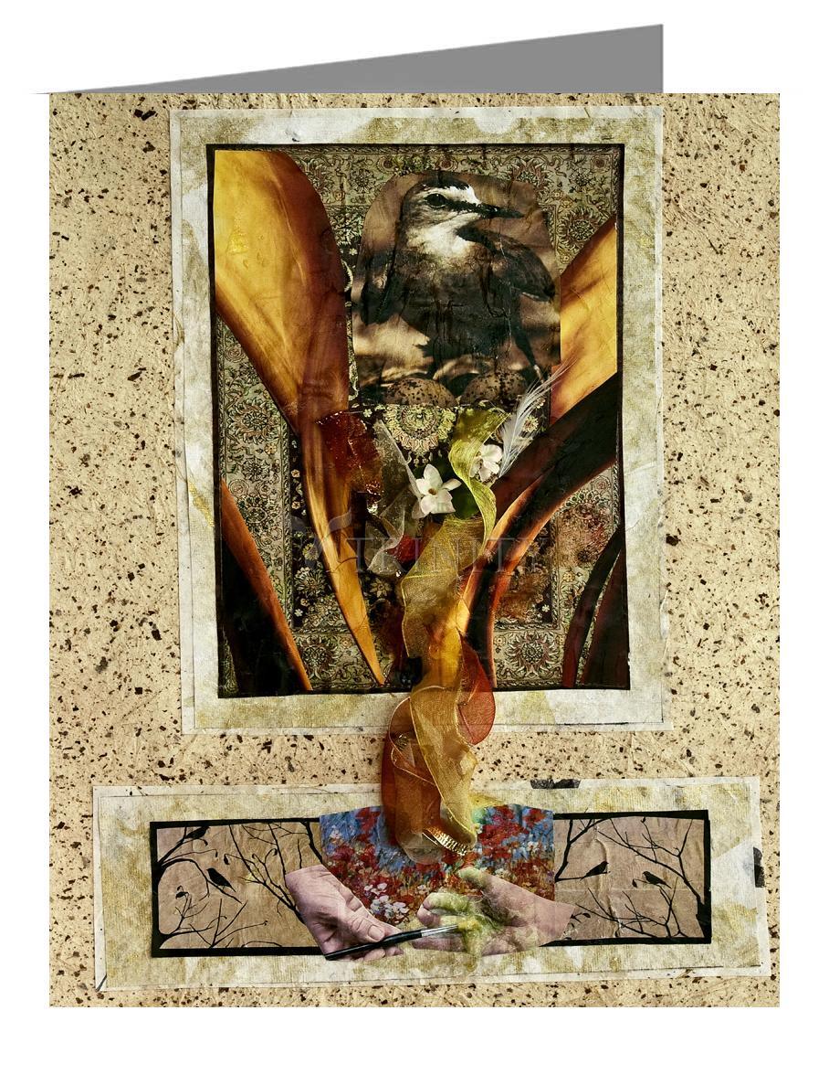 Birds of Paradise - Note Card Custom Text by Fr. Bob Gilroy, SJ - Trinity Stores