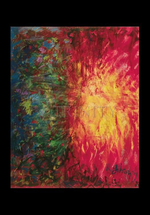 Crucifixion - Holy Card by Fr. Bob Gilroy, SJ - Trinity Stores