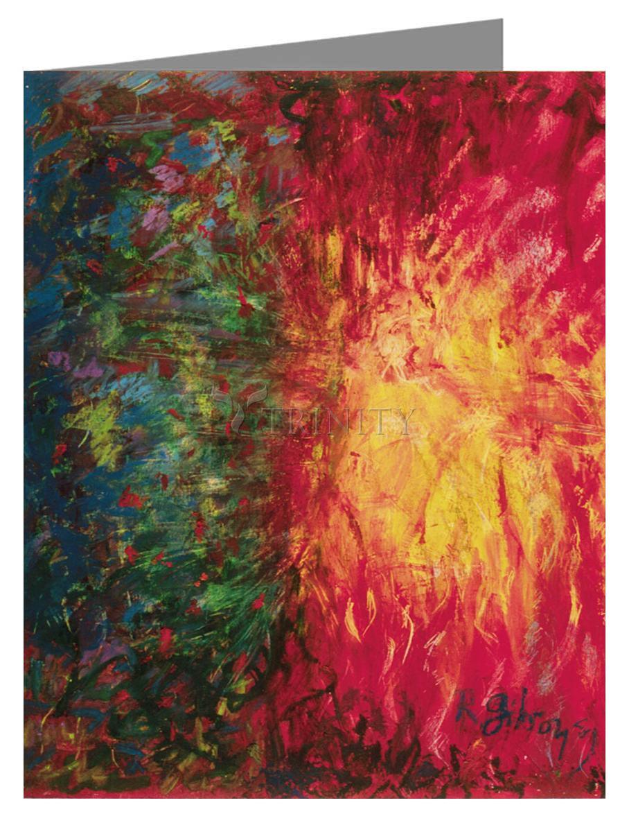 Crucifixion - Note Card by Fr. Bob Gilroy, SJ - Trinity Stores