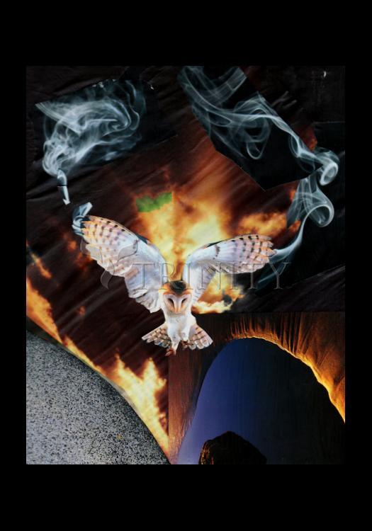 Dark Parted by His Appearance - Holy Card by Fr. Bob Gilroy, SJ - Trinity Stores