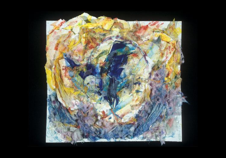 Eagle with Pipe Over Water - Holy Card by Fr. Bob Gilroy, SJ - Trinity Stores