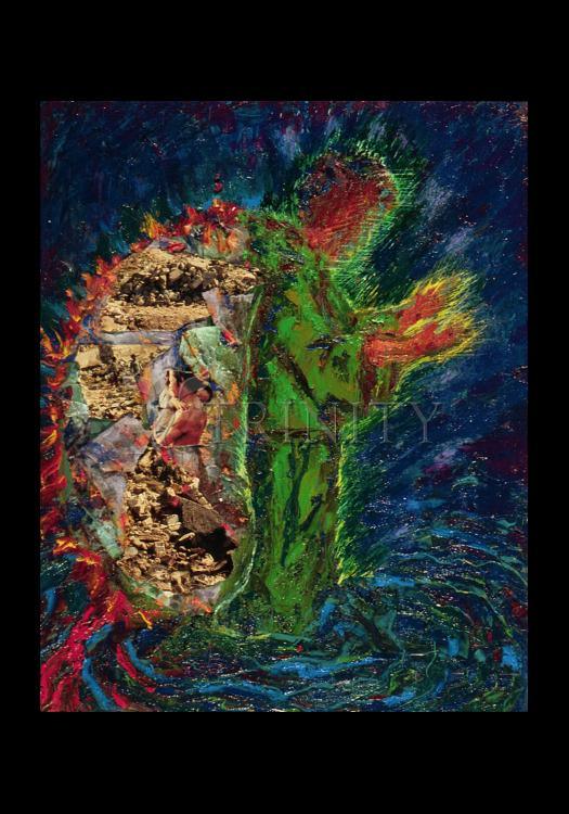 In The Wilderness - Holy Card by Fr. Bob Gilroy, SJ - Trinity Stores