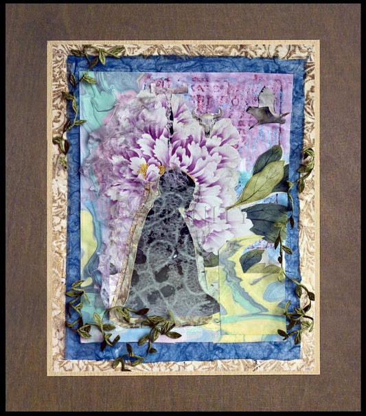 Meditating Monk - Wood Plaque Premium by Fr. Bob Gilroy, SJ - Trinity Stores