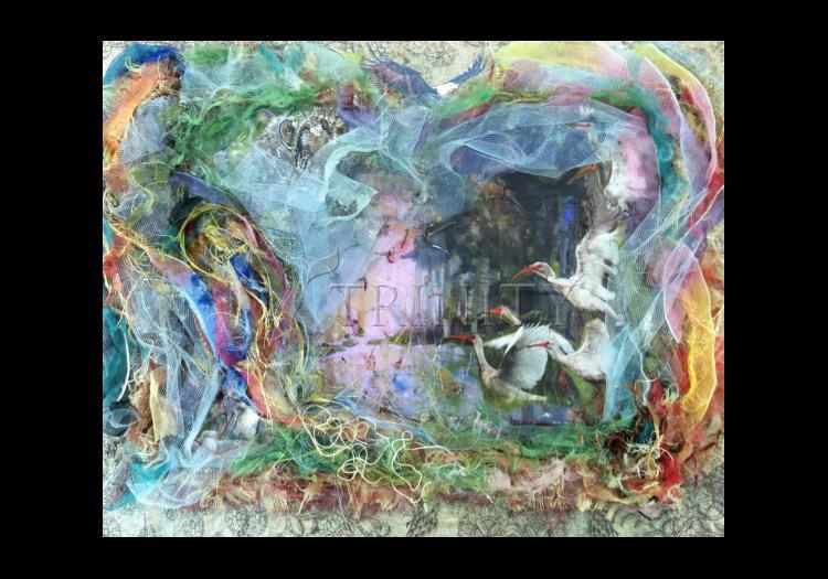 Morning Mist Lifting - Holy Card by Fr. Bob Gilroy, SJ - Trinity Stores