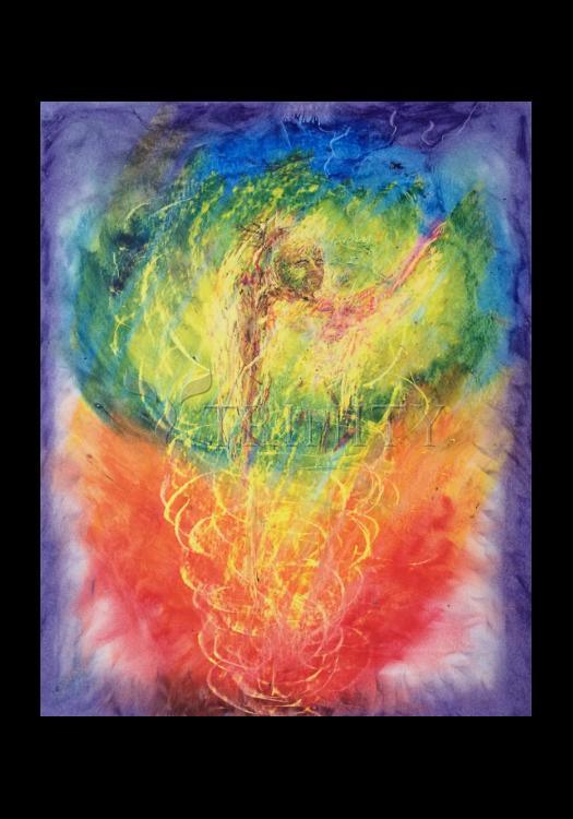 Pilgrim at Prayer - Holy Card by Fr. Bob Gilroy, SJ - Trinity Stores