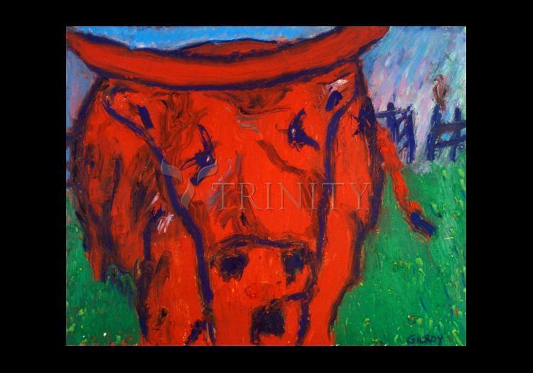 Red Bull - Holy Card by Fr. Bob Gilroy, SJ - Trinity Stores