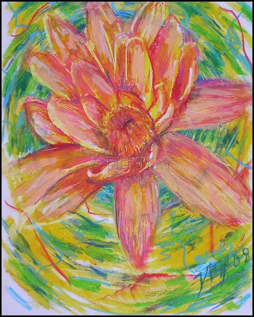 Resurrecting Monet - Wood Plaque by Fr. Bob Gilroy, SJ - Trinity Stores