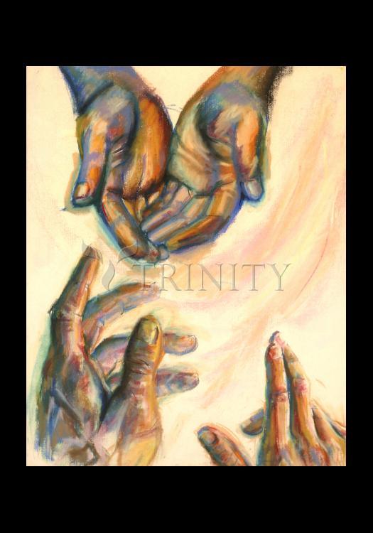 Take and Receive - Holy Card by Fr. Bob Gilroy, SJ - Trinity Stores