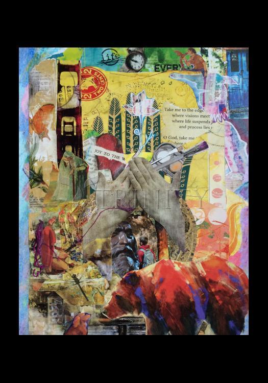 Take Me to the Edge - Holy Card by Fr. Bob Gilroy, SJ - Trinity Stores