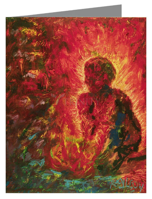 Tending The Fire - Note Card by Fr. Bob Gilroy, SJ - Trinity Stores