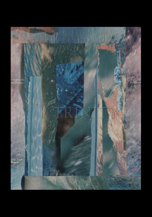 Temple Pool - Holy Card by Fr. Bob Gilroy, SJ - Trinity Stores