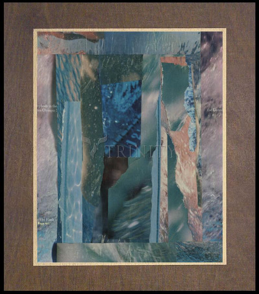 Temple Pool - Wood Plaque Premium by Fr. Bob Gilroy, SJ - Trinity Stores