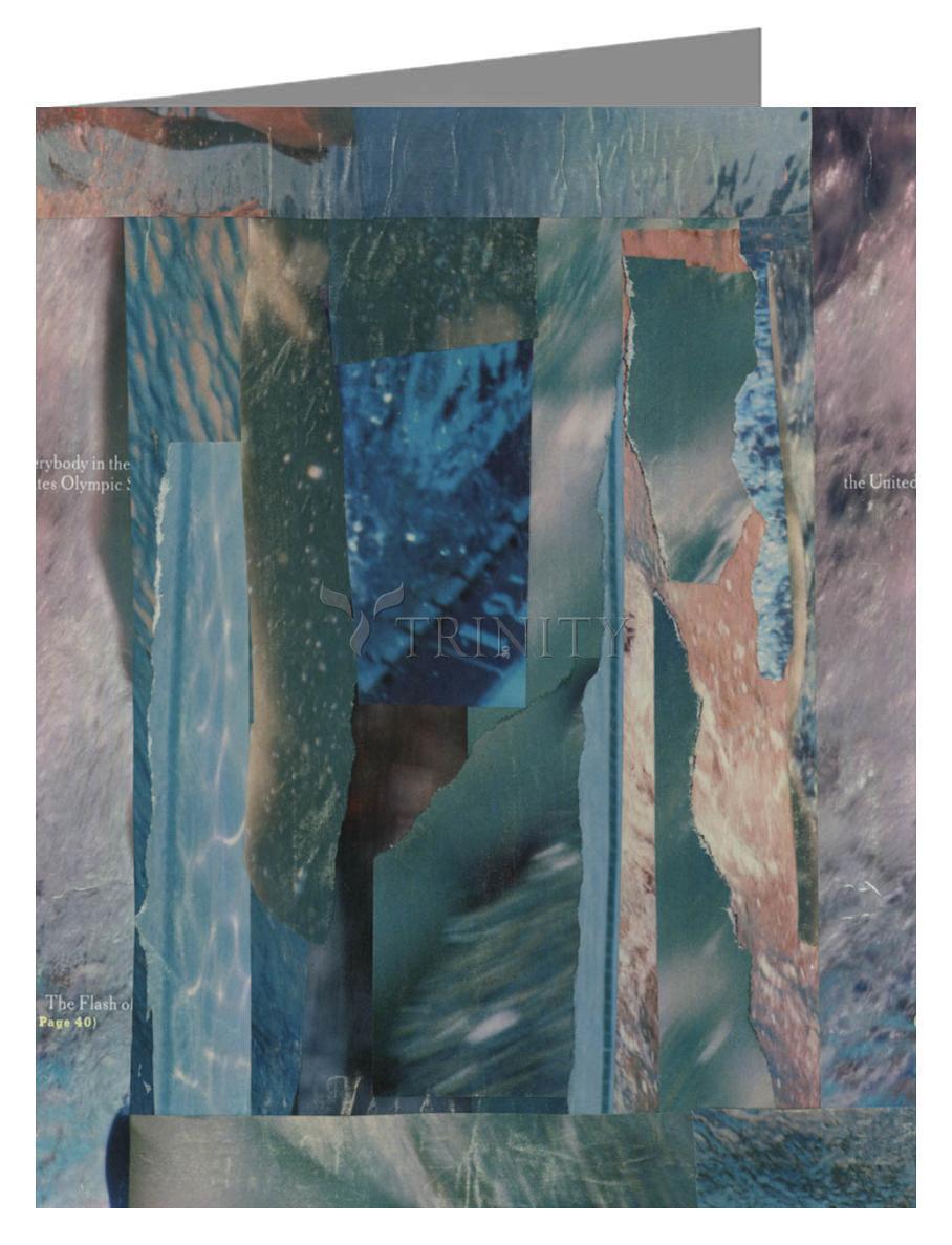 Temple Pool - Note Card by Fr. Bob Gilroy, SJ - Trinity Stores