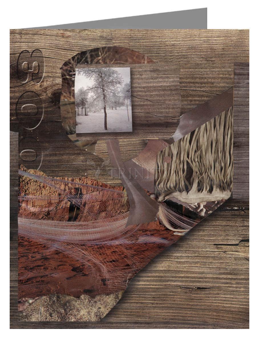 Tree Window - Note Card Custom Text by Fr. Bob Gilroy, SJ - Trinity Stores