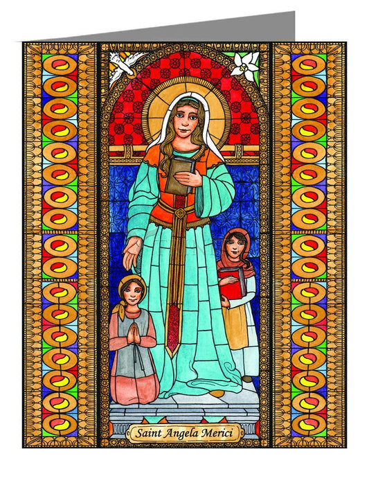 St. Angela Merici - Note Card Custom Text by Brenda Nippert - Trinity Stores