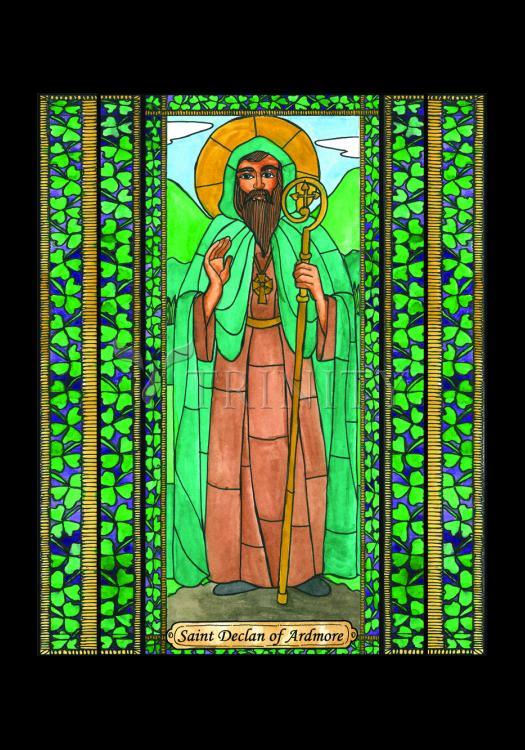 St. Declan of Ardmore - Holy Card by Brenda Nippert - Trinity Stores
