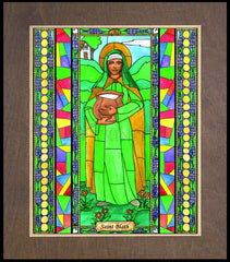 Wood Plaque Premium - St. Blath by B. Nippert