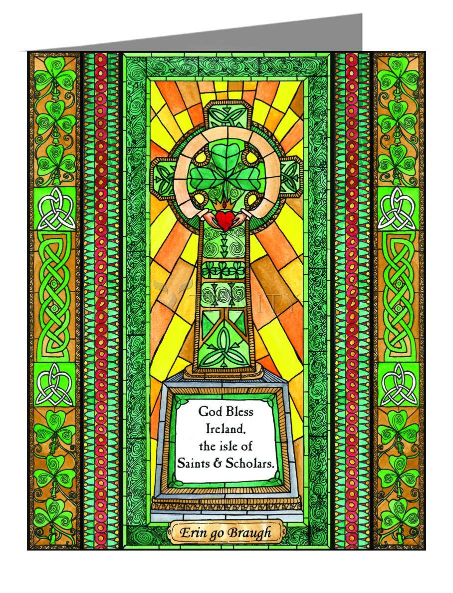 Celtic Cross - Note Card by Brenda Nippert - Trinity Stores