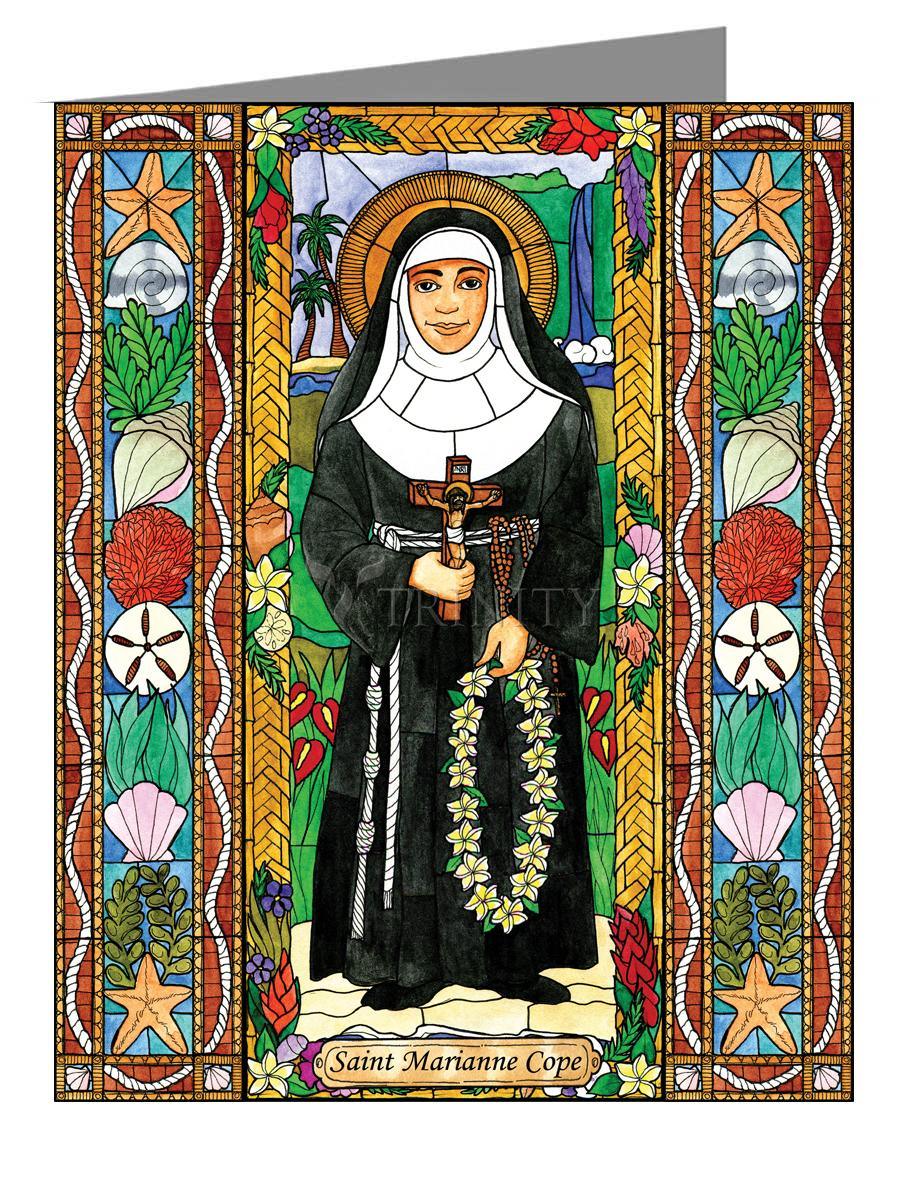 St. Marianne Cope - Note Card Custom Text by Brenda Nippert - Trinity Stores