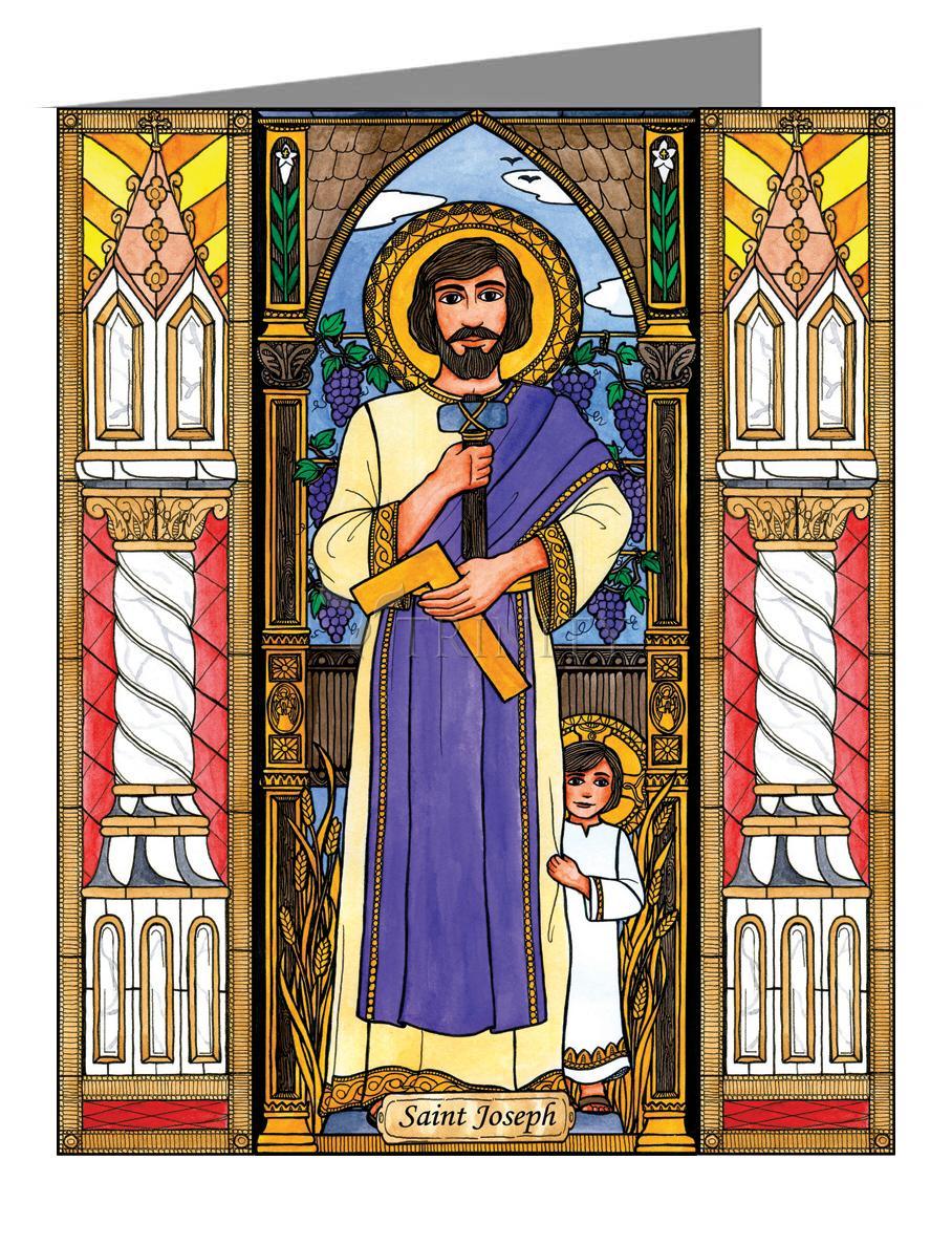 St. Joseph - Note Card by Brenda Nippert - Trinity Stores