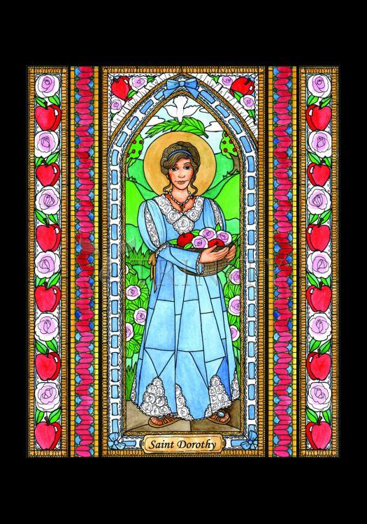 St. Dorothy - Holy Card by Brenda Nippert - Trinity Stores