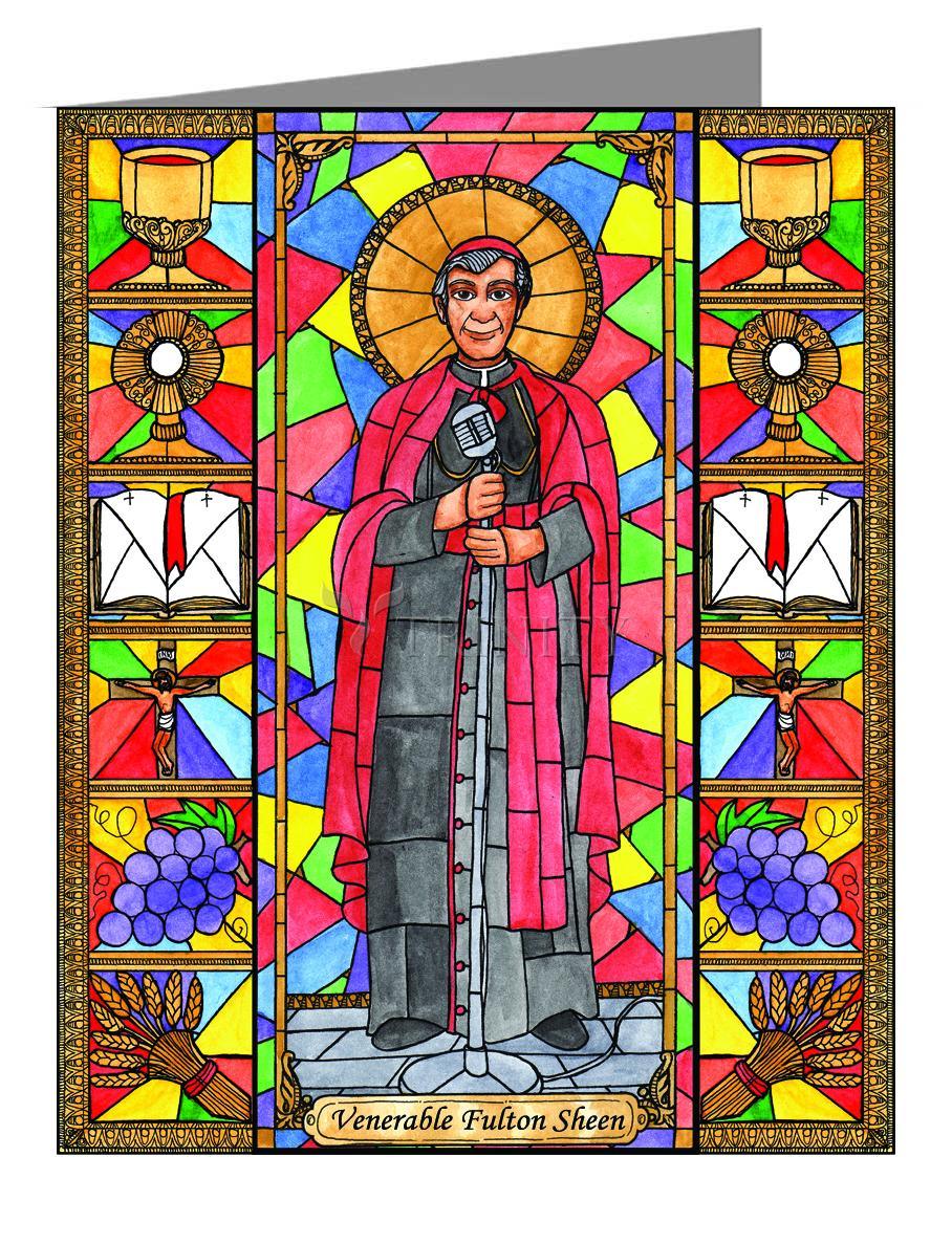 Ven. Fulton Sheen - Note Card by Brenda Nippert - Trinity Stores