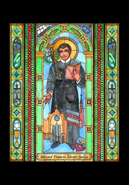 Bl. Francis Xavier Seelos - Holy Card by Brenda Nippert - Trinity Stores