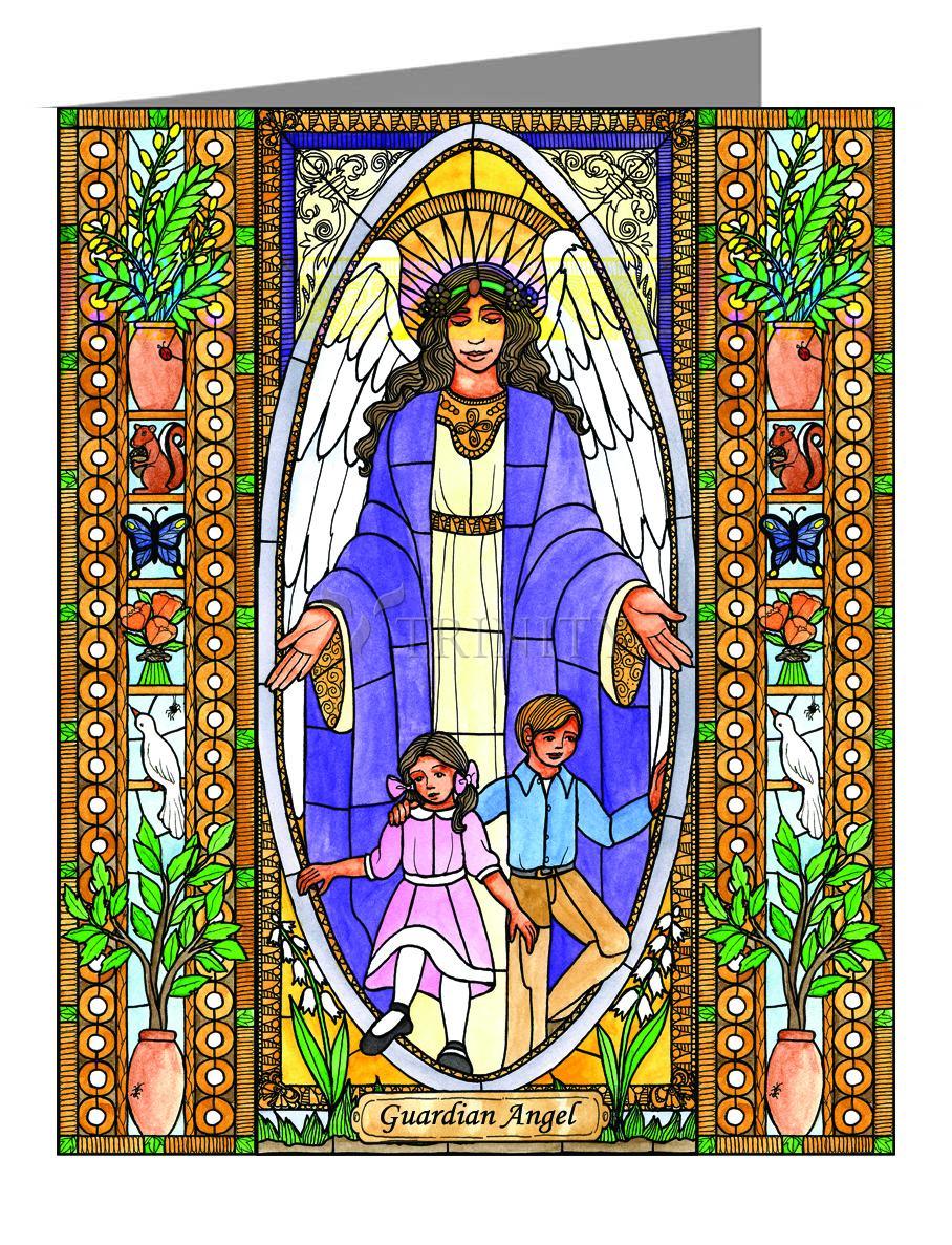 Guardian Angel - Note Card Custom Text by Brenda Nippert - Trinity Stores