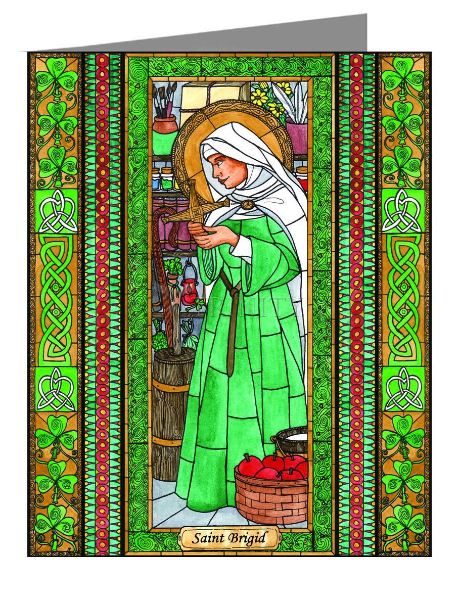 St. Brigid - Note Card by Brenda Nippert - Trinity Stores
