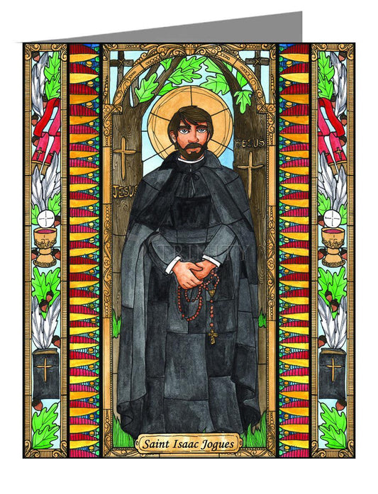 St. Isaac Jogues - Note Card Custom Text by Brenda Nippert - Trinity Stores
