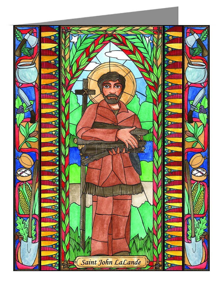 St. John LaLande - Note Card Custom Text by Brenda Nippert - Trinity Stores