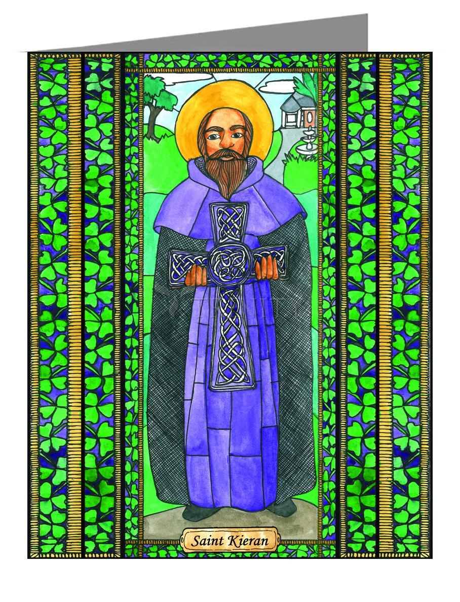 St. Kieran - Note Card Custom Text by Brenda Nippert - Trinity Stores