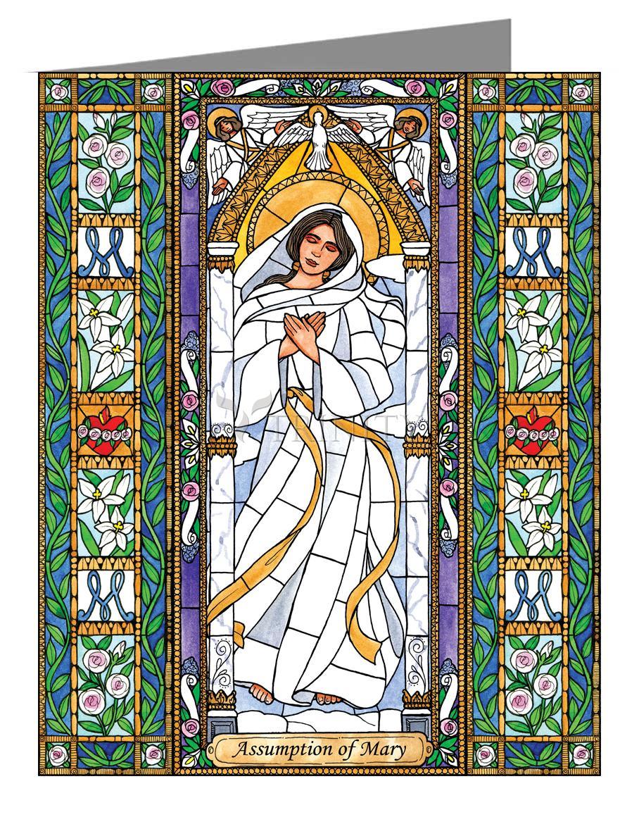 Assumption of Mary - Note Card Custom Text by Brenda Nippert - Trinity Stores