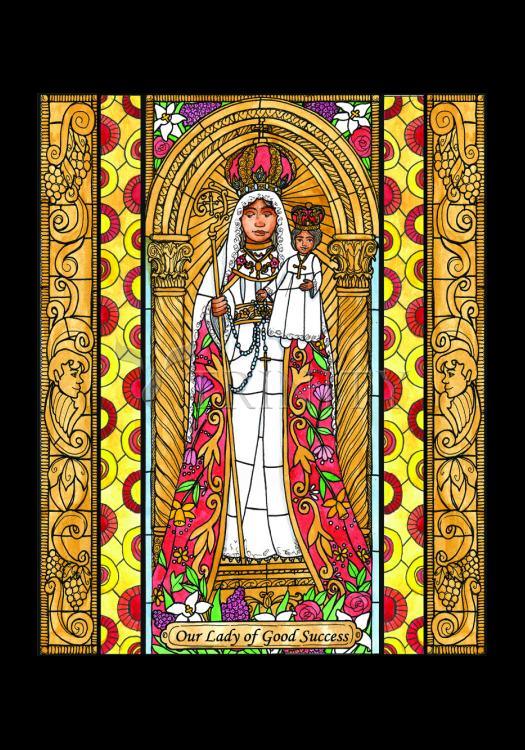 Our Lady of Good Success - Holy Card by Brenda Nippert - Trinity Stores