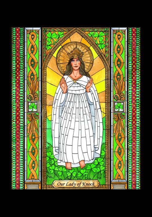 Our Lady of Knock - Holy Card by Brenda Nippert - Trinity Stores