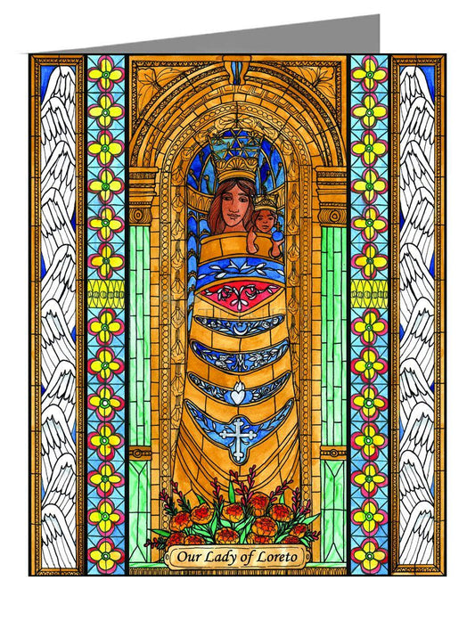 Our Lady of Loreto - Note Card by Brenda Nippert - Trinity Stores
