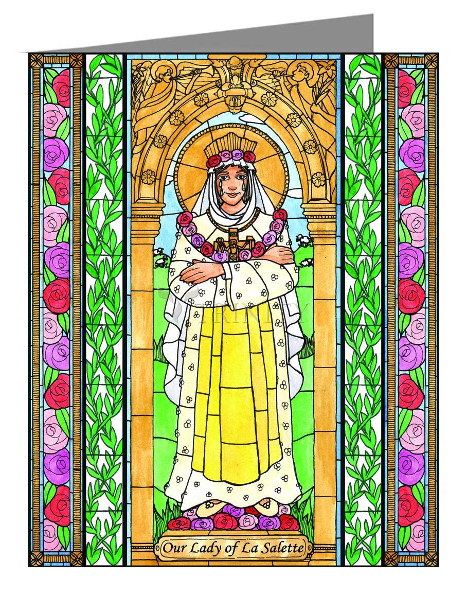 Our Lady of La Salette - Note Card by Brenda Nippert - Trinity Stores