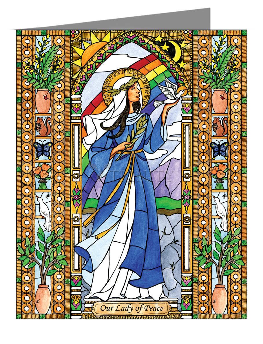 Our Lady of Peace - Note Card by Brenda Nippert - Trinity Stores