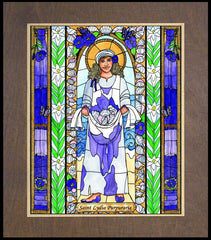 Wood Plaque Premium - St. Lydia Purpuraria by B. Nippert
