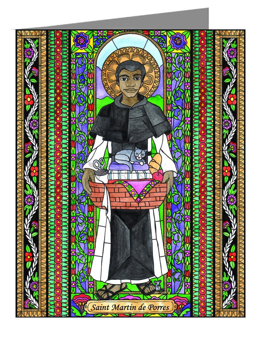 St. Martin de Porres - Note Card by Brenda Nippert - Trinity Stores